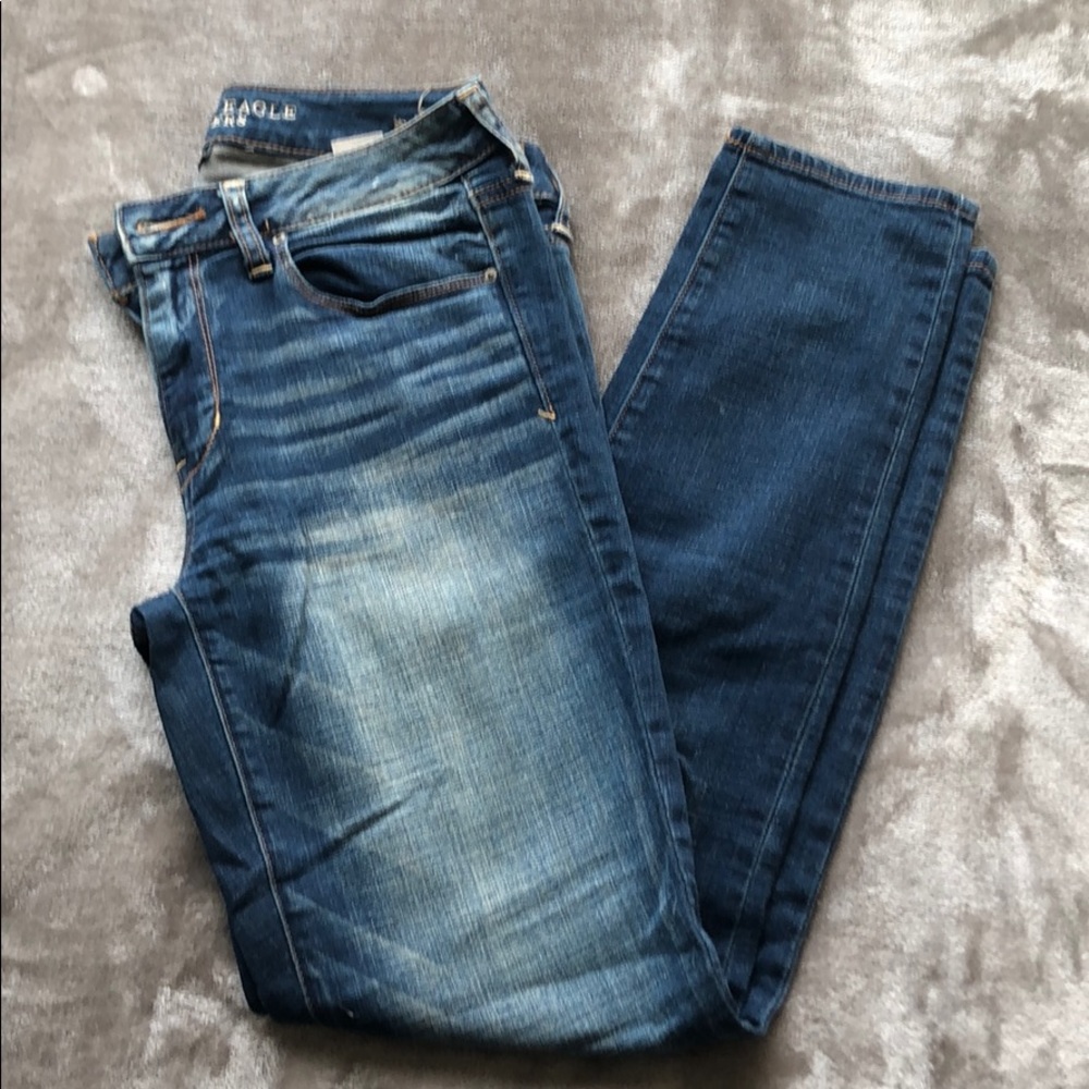 MIX WASH SKINNY JEANS